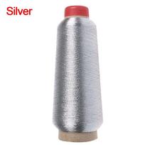 New Metallic Yarn Handmade DIY Cross Stitch Embroidery Thread Sewing Machine Gold/Silver Wire sidabras