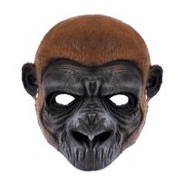 Halloween Gorilla Mask With Foam Material For Costume Parties And Cosplay Events black