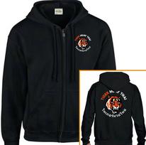 TIGER MUAY THAI ZOODIE MMA UFC Martial Arts Phuket Thailand Training Top Gym XL black