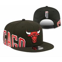 High-Quality Adjustable Snapback Cap 3D Embroidery Hip Hop Hat Men Women Adjustable black