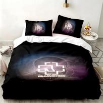 Rammstein 3pc set Perfect for bedroom use Comfortable bedding set includes a duvet cover and two pillowcases Ideal birthday or Christmas gift 140cmx200cm