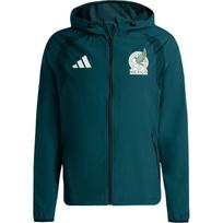 adidas Mexico Tiro Travel Full Zip Windbreaker 'Aurora Ivy' Men's JZ6486 L black