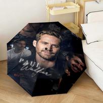 Fast & Furious: Paul Walker Tribute Automatic Umbrella - Suitable Travel Portable Umbrella Outdoor sun shading umbrella Suitable For All Seasons gray