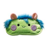 Plush Bursting Hair Pencil Bag Multipurpose Plush Pencil Case Travel Cosmetic Organiser Bag For Student Teens Women žalia