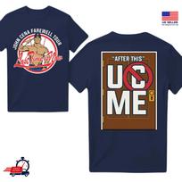 John Cena 2025 Farewell Tour Shirt The Last Time Is Now Two Sided TShirt Reprint S brown