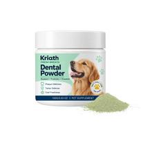 Dog Oral Care Powder, Pet Supplement Powder for Daily Feeding, For Dogs of All Weights white