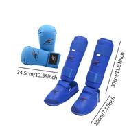 Karate Equipment Set: Gloves, Shin Guards, Material, Comfortable Design, Suitable for Boxing And XL