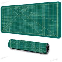 Cutting-Mat-white-on-black Mouse Pad Office Gaming Laptop Deskmat Gamer Keyboard Mouse Mat 24 X14   Tabletop Games Accessories 600x350x3mm