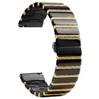 18/20/22mm Universalūs dirželiai Keraminė apyrankė Garmin 265S Venu 4 3S Suunto Vertical 2 Apyrankė Huawei Ultimate GT 6 Runner 2 18mm black