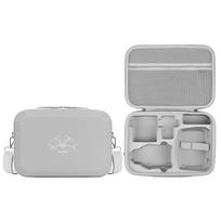 For DJI Lito 1 & X1 Portable Storage Bags Hard Shell Carrying Case Drone Accessories PU Leather Waterproof Shoulder Bag pilka spalva