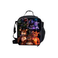 Stylish Five Nights At Freddy's Backpack Trio Includes Backpack Lunch Bag And Pencil Case Unisex Design Lunch Bag C
