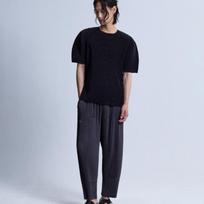 Pleats Me homMe Pleats Baggy Pants Upptm326003 dark gray/FREE