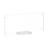 Dollar Bill Frame Display Paper Money Tabletop Stand Holder for Home white