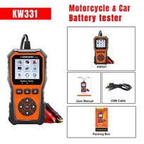 2026 KONNWEI KW331 Upgrade Car Battery Tester for 6V 12V 24V 100-2000CCA SOH SOC State of Health Cranking Charging Analyzer Tool