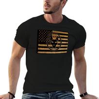 SEAL TEAM BRAVO BW FLAG TShirt Big Size Simple TShirt L black