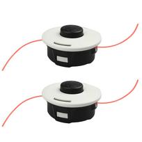 Set of 2 AutoCut 27-2 Heads for Stihl FS85 FS90 FS91R FS110 FS120 FS130 FS131 FS240 - Spare Head Compatible 10 x Cutting Line