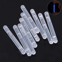60/10PCS Mini Glowing Stick Multicolor Chemical Fluorescence Stick Night Fishing Lighting Tool Children Gifts Event Party Supply 10pcs&4.5x39mm mėlyna