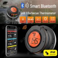 Belaidis Bluetooth kepsninės termometras su temperatūros rodymu orkaitei ir keptai mėsai Meat Probe Set (2 pcs, Card Packaging)