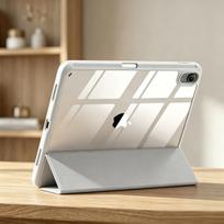For Apple iPad (A16) 11th 11'' 2025/10th 10.9'' 2022 Generation Case with Pencil Holder, Hybrid iPad 11 10 Case with Clear Back iPad 10th 11th (A16)