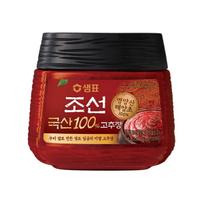 Sempio 100% Domestic Ingredients Joseon Gochujang Traditional Spicy Fermented Chili Paste 500g 1 Bottle black