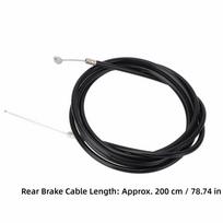 Water Proof Scooter Brake Cable for KUGOO M4 / M4 Pro Electric Scooters Brake Cable Replacement Rear