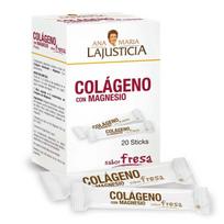 Ana María Lajusticia Collagen with Magnesium Strawberry Flavor 20 sticks 4g