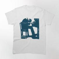 Bill Evans T shirt | Legendary Pianist | Jazz Pianist | Music T shirt 130 white