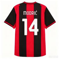 2026/27 Milan Italy clubs Luka NO:14 Jersey T-Shirt Men's Women's Summer Sport Breathable and quick-drying Loose shirt Tos S