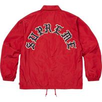 Supreme Old English Arc coaches jacket SUP-FW25-070 L red