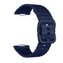 Sprot Silicone For Huawei Watch Fit 5 pro 4 pro Strap Accessories wristband Replacement Bracelet Correa Huawei fit 3 4 5 Bands Huawei Fit 3 vidurnakčio mėlyna spalva