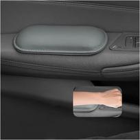 Stacool 2PCS Car Door Armrest Pads,Soft Leather+Memory Foam Car Knee Pads for Arm Support&Protect Elbow and Knee,Universal Car Elbow Pads Car