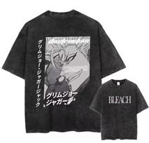 New Bleach Grimmjow Jaegerjaquez Theme T-Shirt Male&Female READ DESCRIPTION M gray