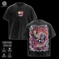 Mizutsune Monster Hunter Wilds Unisex Shirt Action RPG Gaming Apparel Boy Merch 2XL black