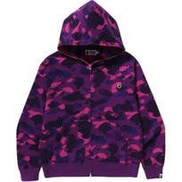 Bape spalvotas kamufliažas atspindintis su užtrauktuku gobtuvas moteriškas 0ZXSWM303151P M black