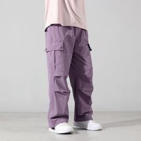 Summer Lightweight Kids Anti Mosquito Trousers Boys Girls Casual Pants 170cm violetinė
