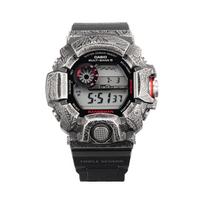 CASIO Custom Collection Saulės energija varomas Kvarcinis Mechanizmas Dervos Dirželis Laikrodis Unisex Juodas Ciferblatas GW-9400-1(Komanda788--) Black Dial gray
