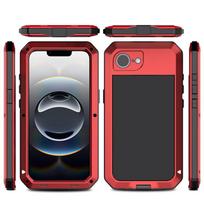 Metal Tank Case IPhone 16e IP54 Waterproof Shockproof Dustproof Full Protection iPhone 16e sidabras