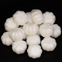 20 Pieces Modelling Foam Pumpkin Ornaments Craft 28x40mm white