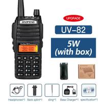 Baofeng UV-82 Dual PTT Walkie Talkie High Power 5W/8W  EU82X Dual Band  VHF UHF FM Amateur Radio Stati 10KM Lange  Ham CB Radio