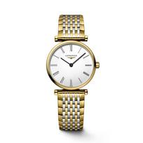 Longines Moteriškas kvarcinis laikrodis L4.209.2.11.7 auksas