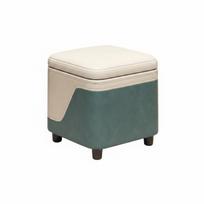 Storage Ottoman Sturdy Foot Rest Bench Easy to Clean for Entryway, Bedroom beige