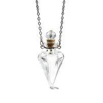 Openable Pendant Necklace Glaze Vial Mini Bottle Necklace  Anniversary Gifts 2