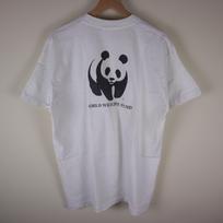 Vintage 90s World Wildlife Fund WWF Panda Shirt All Size L gray