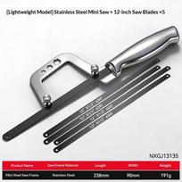 Mini Hacksaw Frame Stainless Steel Hand Saw Quick Change Blade Multifunctional Cutting Tool For Wood Metal Diy Working A5
