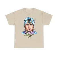 Anime Jojo 7 Steel Ball Run Charlie Kirk Gyro Zeppeli Graphic Unisex Shirt 2026 Summer New 2XL beige