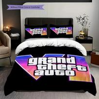 Grand Theft Auto San Andreas Threepiece Set 1 Duvet Cover 2 Pillowcase Without Core Bedding Set Duvet Cover And Pillowcase 135x200cm black