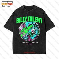 Billy Talent Toronto Canada Vintage Oversized T-Shirt 6GED XL black