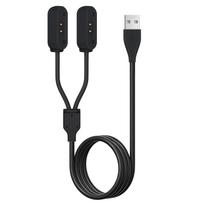 Fast Charging GPS Tracker Charging Cable 2-in-1 Magnetic Dual Port Power Cord for Tractive DOG XL /DOG XL ADVENTURE Pet Tracker juoda