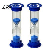 Game Timer for Board Games 2Pcs Colorful Hourglass Timers, Small Sand Clock 30s/1/2/3/5/10Mins Portable Time Keeper Management Tool Classroom B