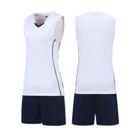 Men Women Volleyball Jerseys Set Team Uniforms Sleeveless Sports Wear Training XXXL
